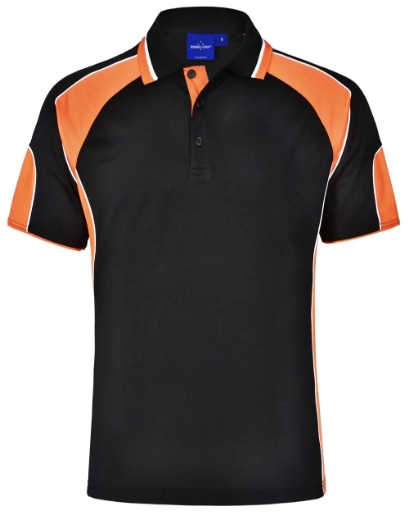 Picture of Winning Spirit, Mens Cooldry Contrast Polo w Panels